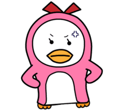 Heartwarming penguins (English) sticker #9757320
