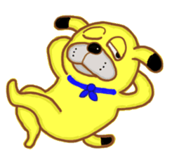 happydog potchi sticker #9757344