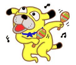 happydog potchi sticker #9757349