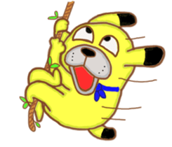 happydog potchi sticker #9757352