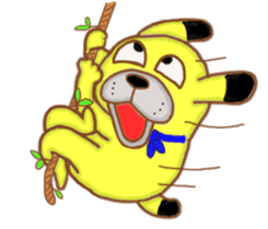 happydog potchi sticker #9757352