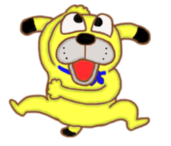 happydog potchi sticker #9757362