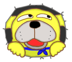 happydog potchi sticker #9757370