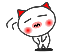 BU of a red ear  I live freely. sticker #9757467