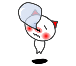 BU of a red ear  I live freely. sticker #9757471