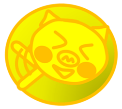 BU of a red ear  I live freely. sticker #9757473