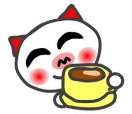 BU of a red ear  I live freely. sticker #9757477