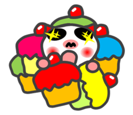 BU of a red ear  I live freely. sticker #9757479