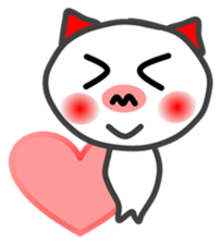 BU of a red ear  I live freely. sticker #9757482