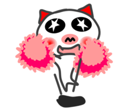 BU of a red ear  I live freely. sticker #9757483