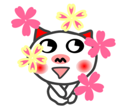 BU of a red ear  I live freely. sticker #9757488