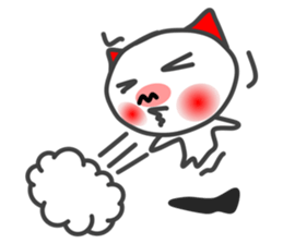 BU of a red ear  I live freely. sticker #9757491