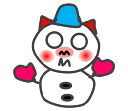 BU of a red ear  I live freely. sticker #9757494