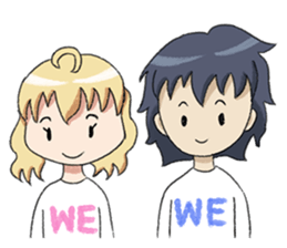 Couple of the Year: Valentine Day sticker #9757565