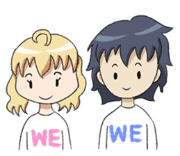 Couple of the Year: Valentine Day sticker #9757565