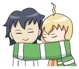 Couple of the Year: Valentine Day sticker #9757567