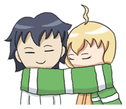 Couple of the Year: Valentine Day sticker #9757567