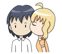 Couple of the Year: Valentine Day sticker #9757570