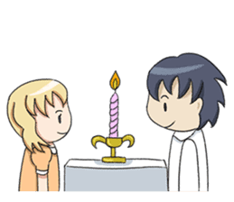 Couple of the Year: Valentine Day sticker #9757572