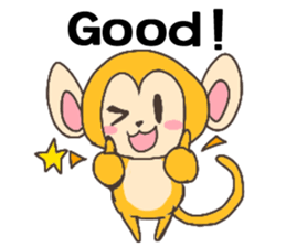 MONTA and MOMOKO'S English Vol.1 sticker #9758216