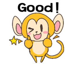 MONTA and MOMOKO'S English Vol.1 sticker #9758216