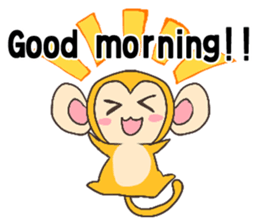 MONTA and MOMOKO'S English Vol.1 sticker #9758217