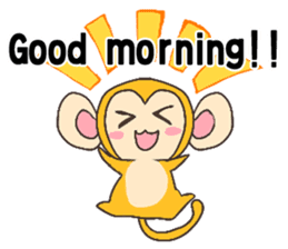 MONTA and MOMOKO'S English Vol.1 sticker #9758217