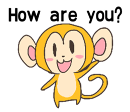 MONTA and MOMOKO'S English Vol.1 sticker #9758219