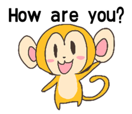 MONTA and MOMOKO'S English Vol.1 sticker #9758219