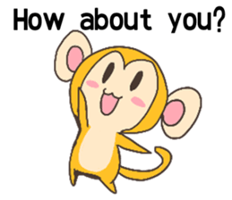 MONTA and MOMOKO'S English Vol.1 sticker #9758220