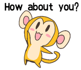 MONTA and MOMOKO'S English Vol.1 sticker #9758220