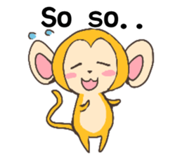 MONTA and MOMOKO'S English Vol.1 sticker #9758221