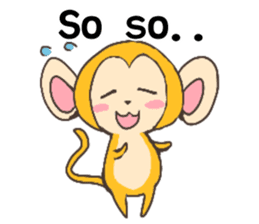 MONTA and MOMOKO'S English Vol.1 sticker #9758221