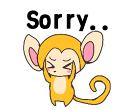 MONTA and MOMOKO'S English Vol.1 sticker #9758227