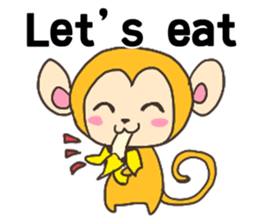 MONTA and MOMOKO'S English Vol.1 sticker #9758229