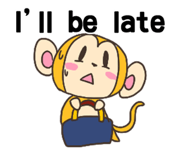 MONTA and MOMOKO'S English Vol.1 sticker #9758231