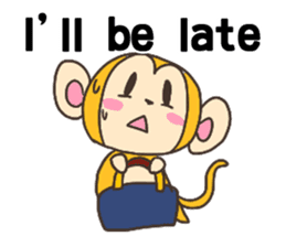 MONTA and MOMOKO'S English Vol.1 sticker #9758231