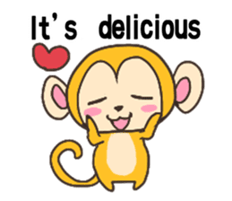 MONTA and MOMOKO'S English Vol.1 sticker #9758233