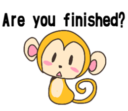 MONTA and MOMOKO'S English Vol.1 sticker #9758235