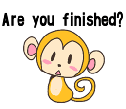 MONTA and MOMOKO'S English Vol.1 sticker #9758235