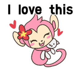 MONTA and MOMOKO'S English Vol.1 sticker #9758241