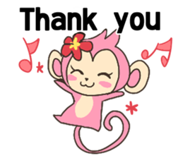 MONTA and MOMOKO'S English Vol.1 sticker #9758242