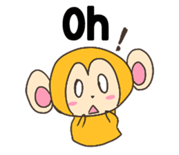 MONTA and MOMOKO'S English Vol.1 sticker #9758246