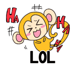 MONTA and MOMOKO'S English Vol.1 sticker #9758250