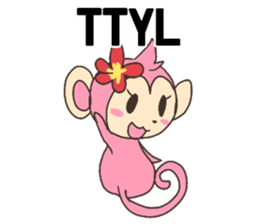 MONTA and MOMOKO'S English Vol.1 sticker #9758252