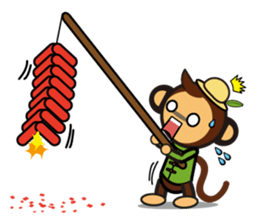 SIMIAN & Friends Collection - HAPPY CNY sticker #9758978