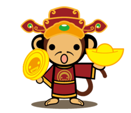 SIMIAN & Friends Collection - HAPPY CNY sticker #9758979