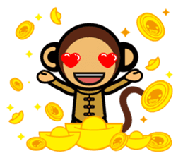 SIMIAN & Friends Collection - HAPPY CNY sticker #9758982