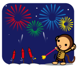 SIMIAN & Friends Collection - HAPPY CNY sticker #9758984