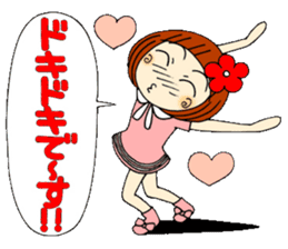 Castor bean-chan 28 Valentine Hen sticker #9759257